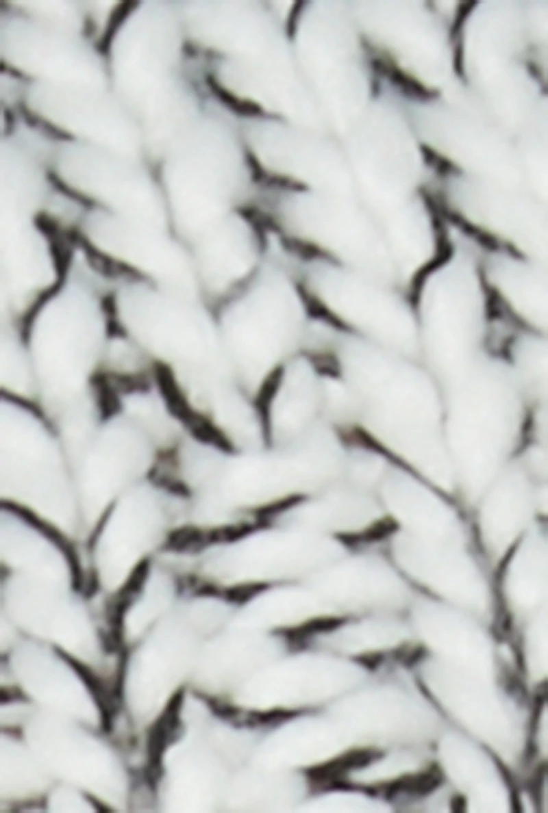 Spacedye Knit Pom Pom Slouch Beret