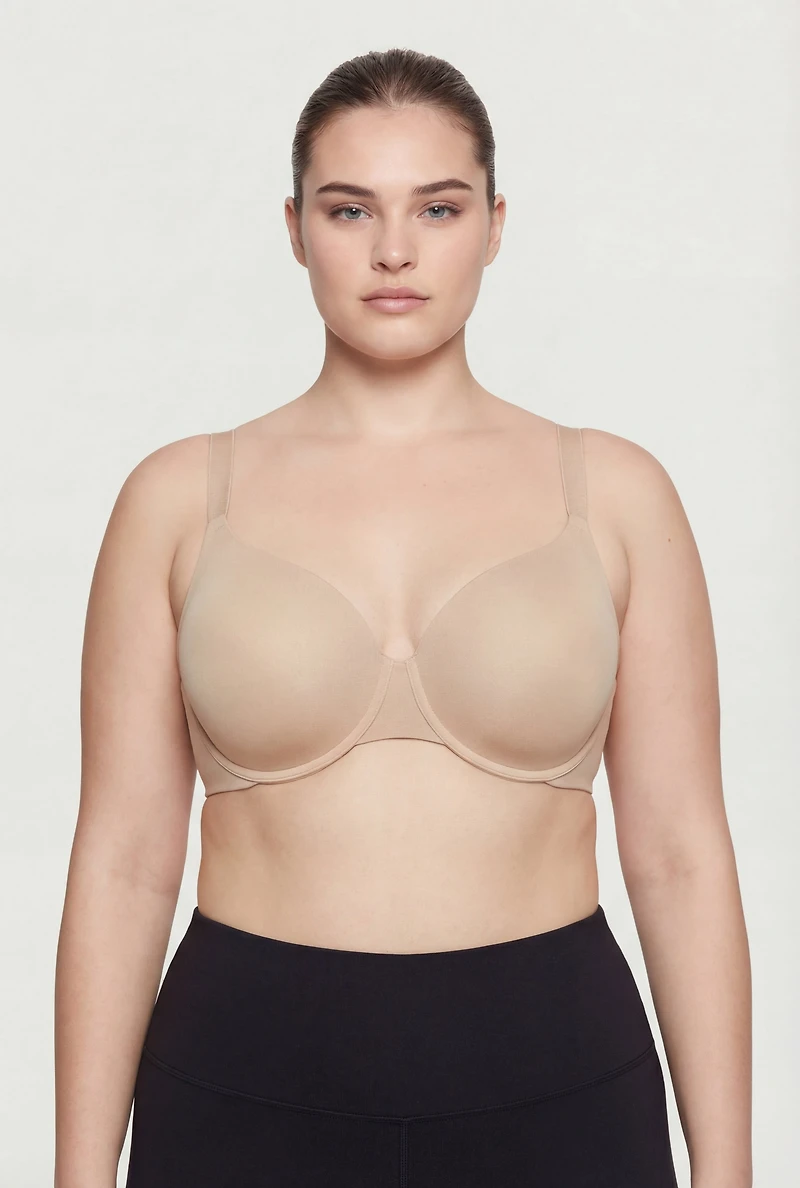 Plus Padded Plunge Bras 2 Pack