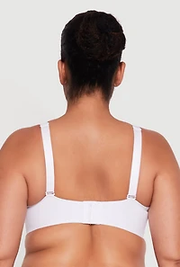Plus Laser Cut Convertible Balconette Bras 2 Pack