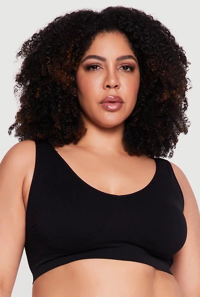 Plus Seamless Sports Bra
