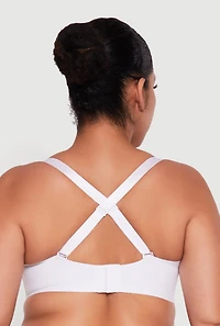 Plus Seamless Laser Cut Convertible Balconette Bra