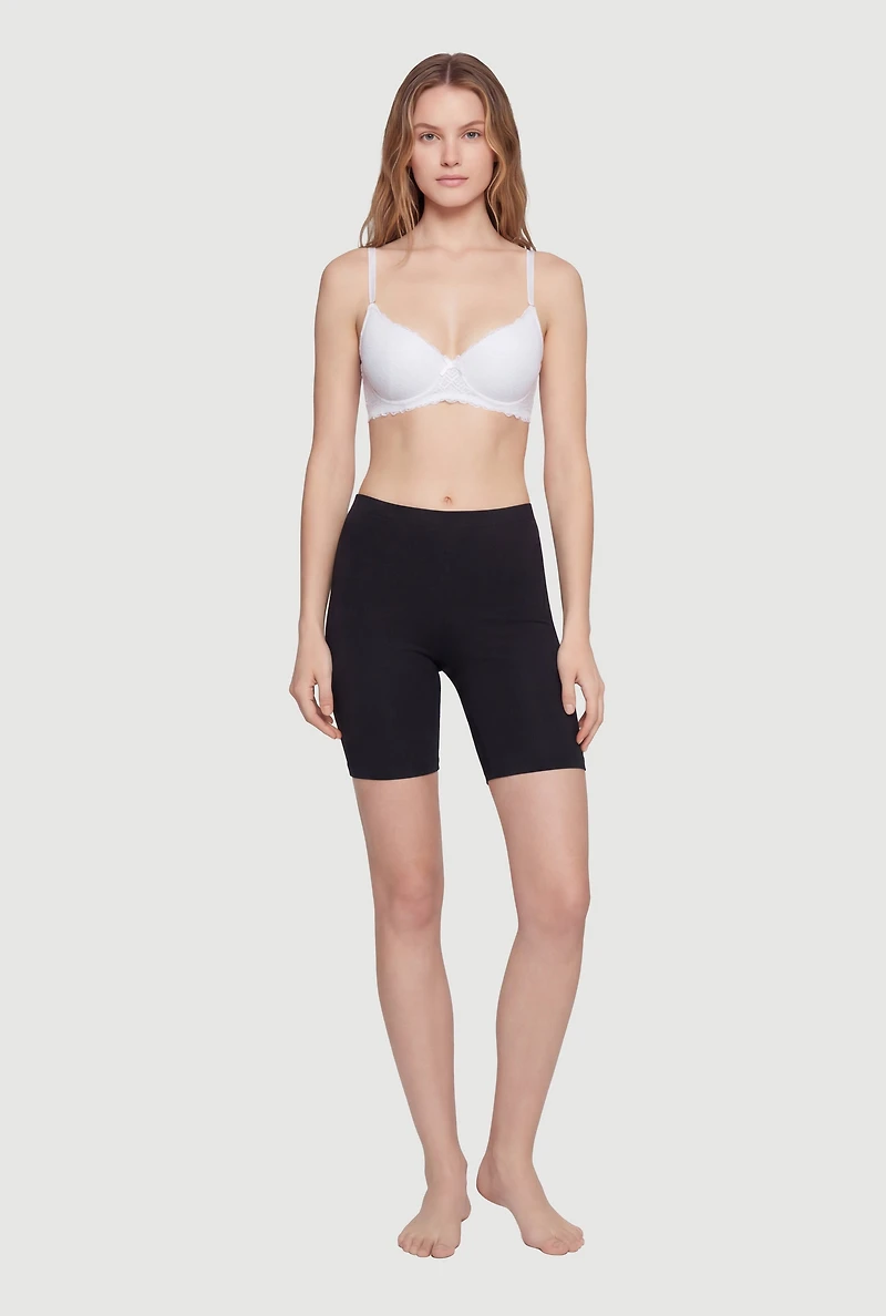 Bow Detail Multiway Lace Plunge Bra