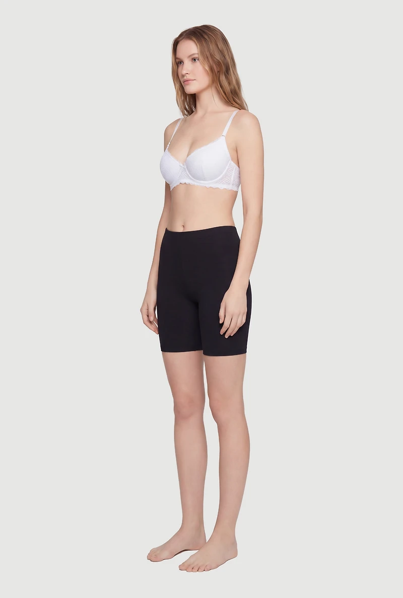 Bow Detail Multiway Lace Plunge Bra