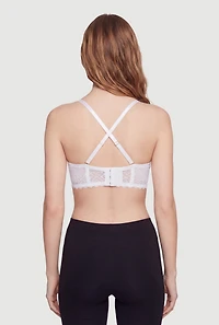Bow Detail Multiway Lace Plunge Bra