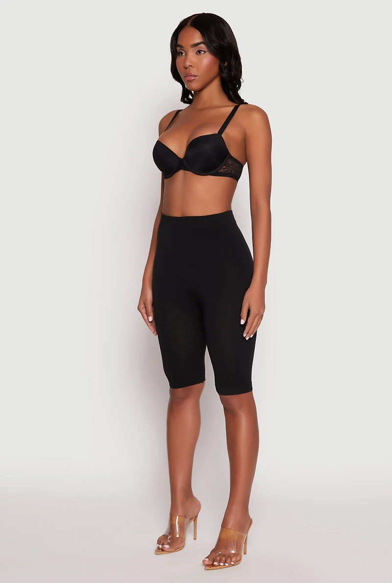 Lace Back Plunge Bra