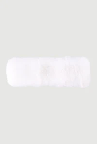 Solid Faux Fur Elastic Band Head Wrap