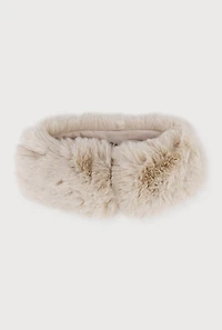 Womens Faux Fur Headband,
