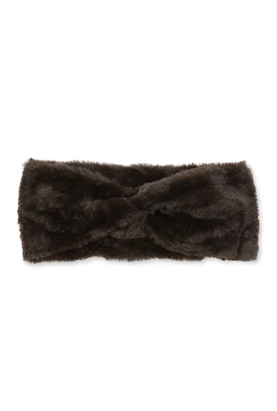 Twist Front Faux Fur Headband