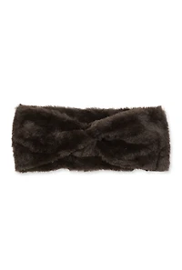 Twist Front Faux Fur Headband