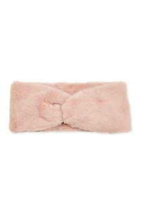 Twist Front Faux Fur Headband