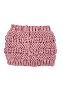 Womens Knitted Headband, Pink