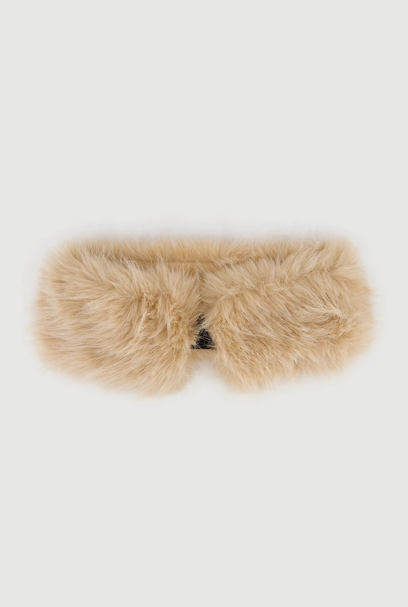 Faux Fur Head Wrap