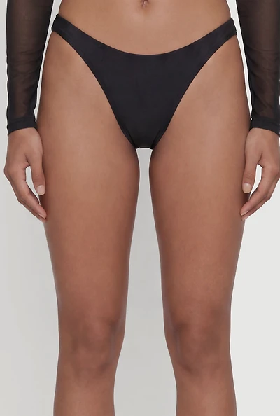 Ruched Back Bikini Bottoms