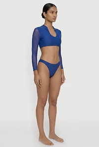 Ruched Back Bikini Bottoms