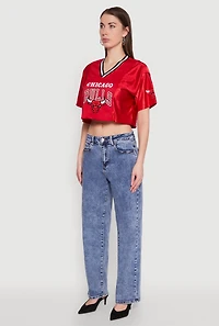 NBA Chicago Bulls Logo Cropped Jersey