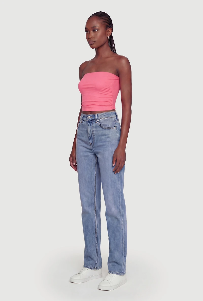 Tube Top with Ruching