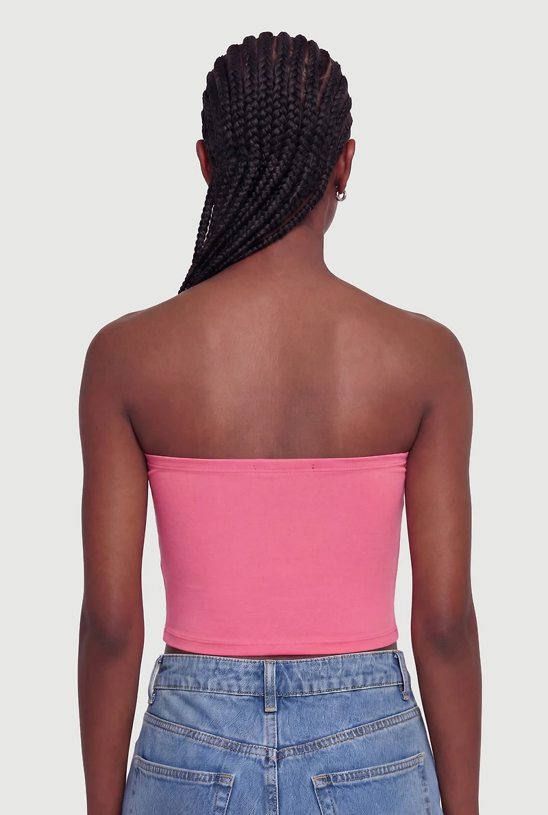 Tube Top with Ruching