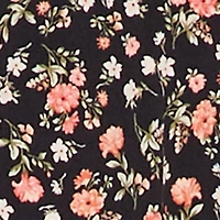 Floral Cropped Halter Top