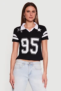 NY 95 Graphic Polo Tee