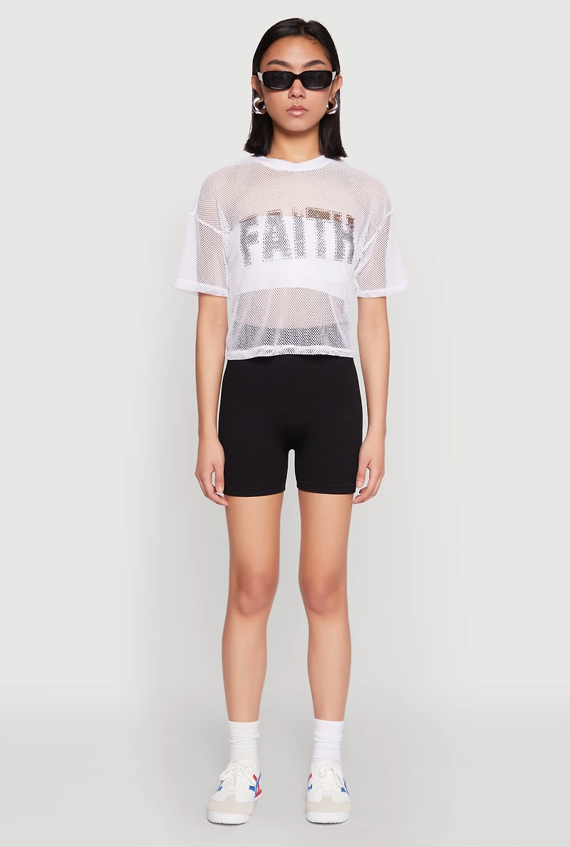 Faith Fishnet Top