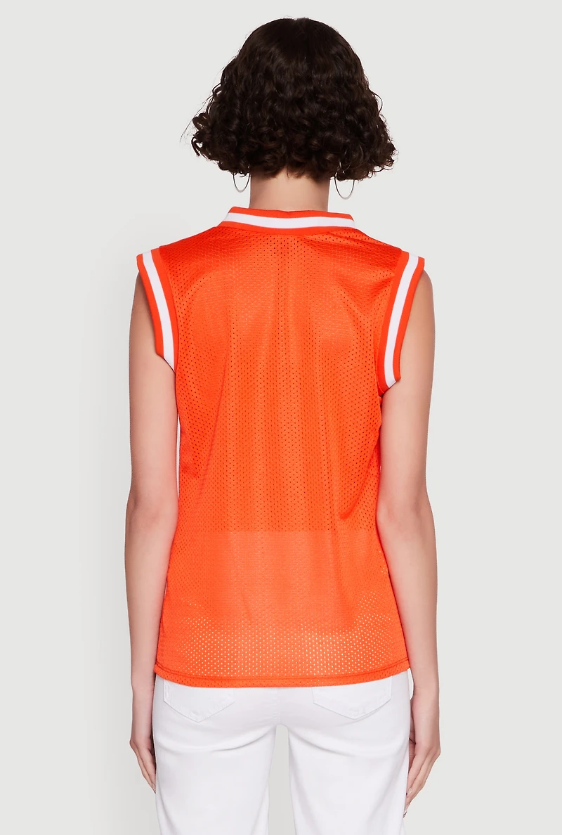 Sleeveless V-Neck Boss 3 Graphic Jersey