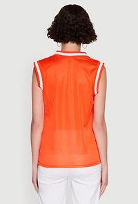 Sleeveless V-Neck Boss 3 Graphic Jersey