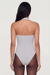 Scoop Neck Halter Bodysuit