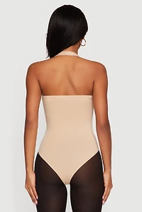 Scoop Neck Halter Bodysuit