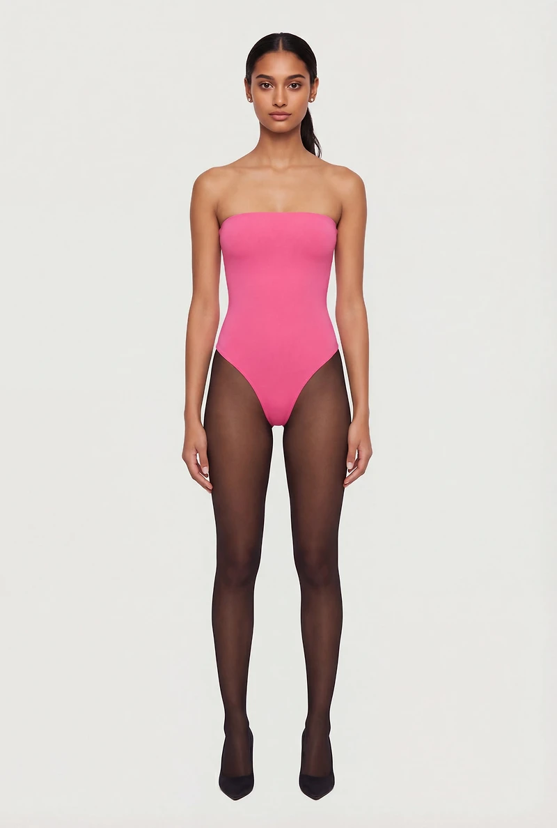 Cozy Knit Tube Bodysuit