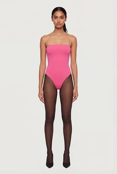 Cozy Knit Tube Bodysuit