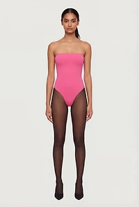 Cozy Knit Tube Bodysuit