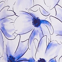 Plus Airy Floral Empire Waist Maxi Dress