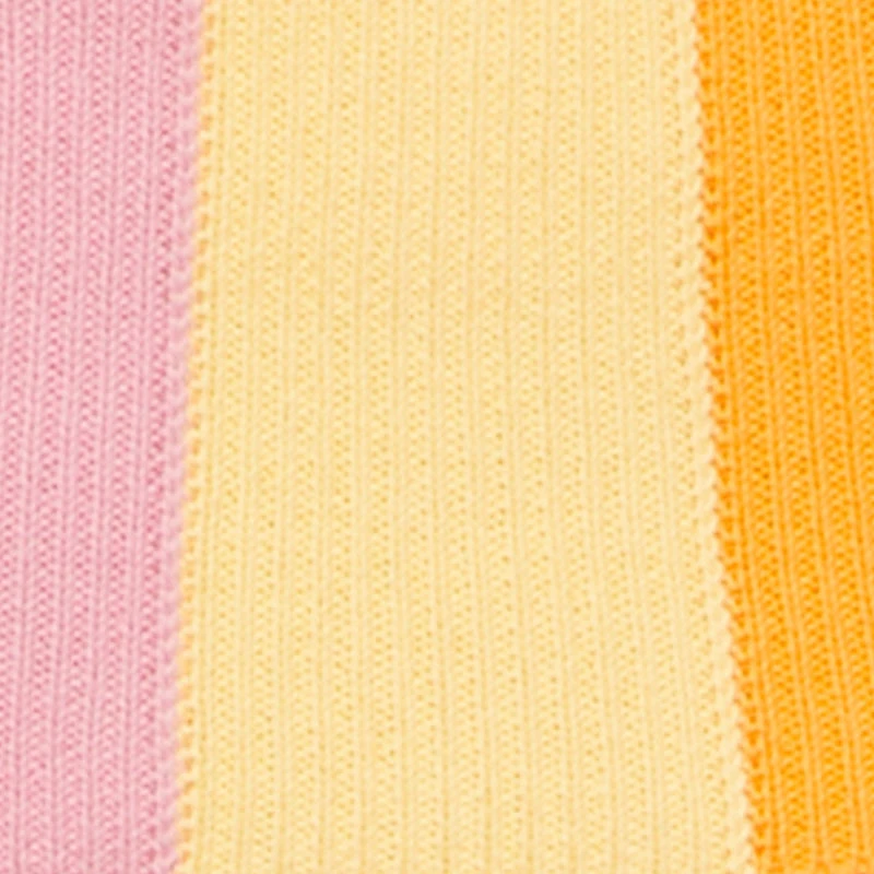 Plus Striped Crochet Fold Over Off The Shoulder Dress