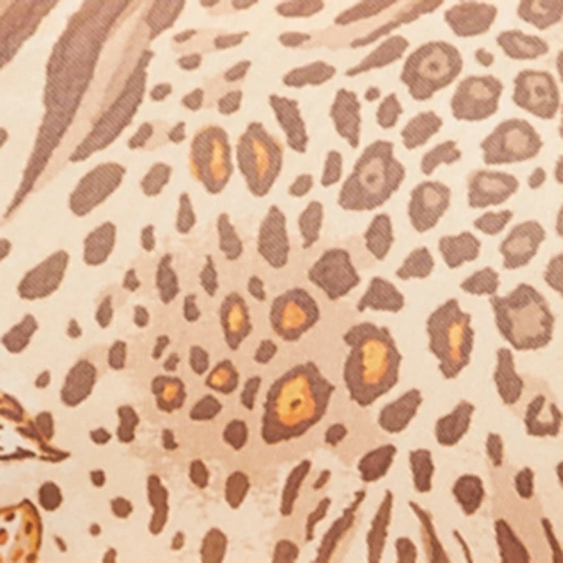 Plus Floral and Animal Print Cami Maxi Dress