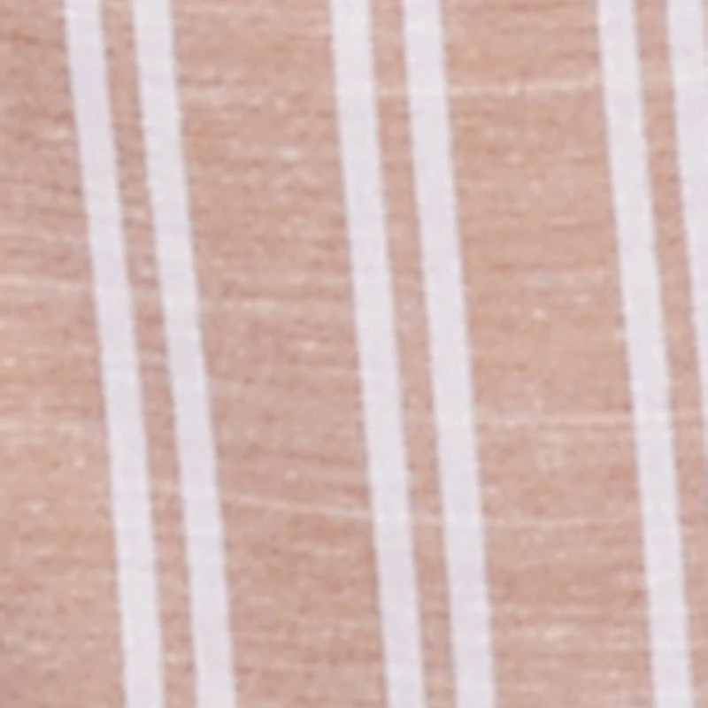 Plus Smocked Pinstripe Jumpsuit