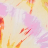 Plus Tie Dye Print Hanky Hem Tube Top