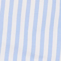 Striped Button Front Long Sleeve Blouse