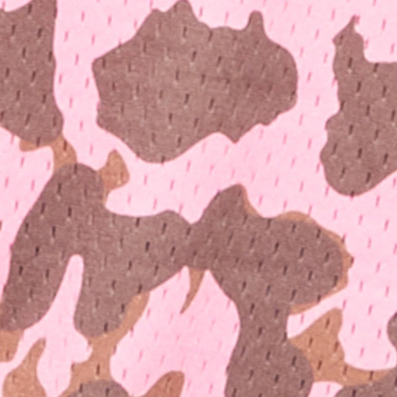 Courage Graphic Contrast Trim Mesh Jersey