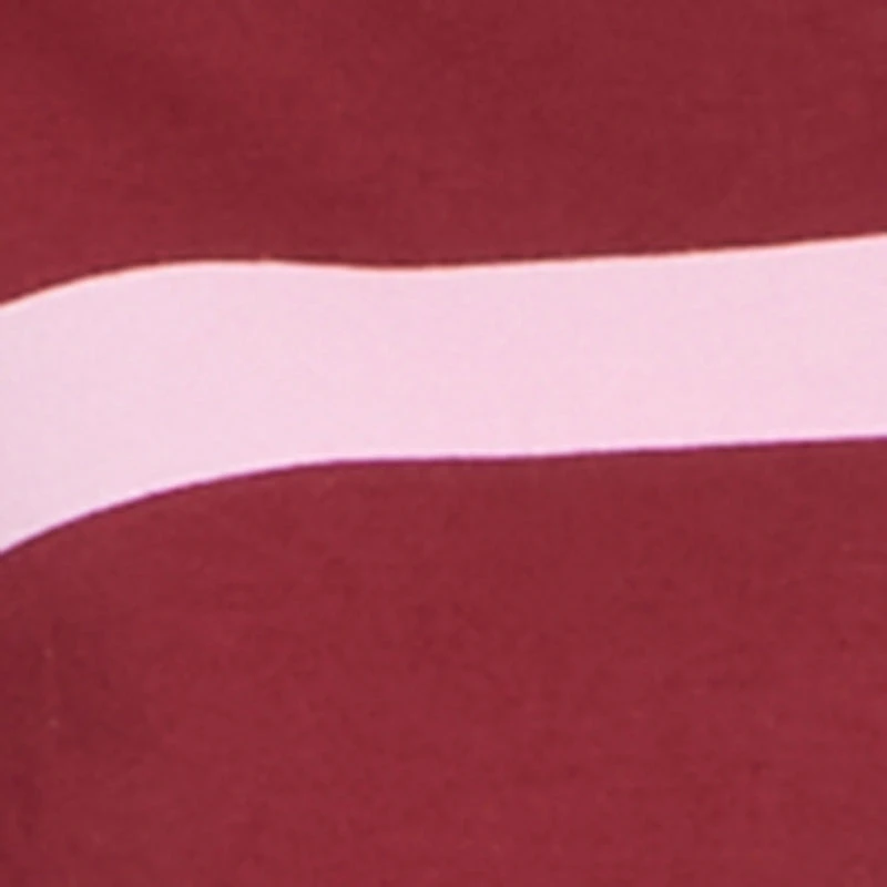 Striped Color Blocked Player Graphic Polo Shirt