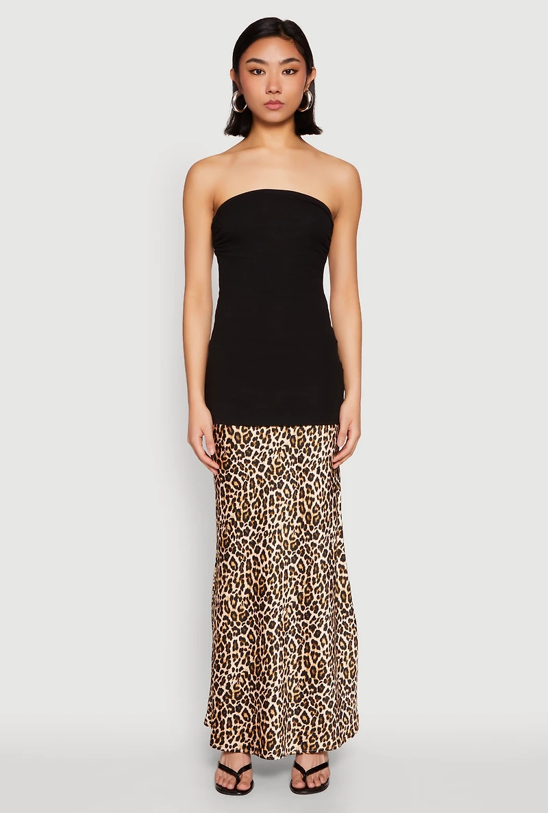 Womens Ruched Side Tube Top, M
