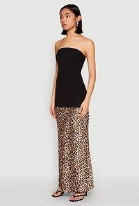 Womens Ruched Side Tube Top, M