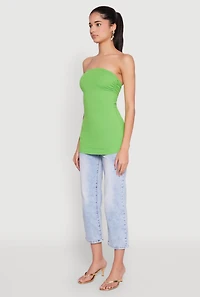 Womens Ruched Side Tube Top,