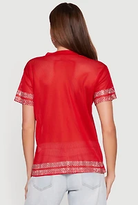 23 Rhinestone Studded Jersey