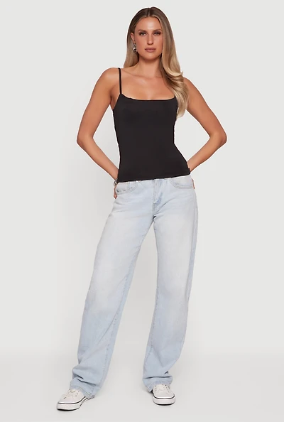 Padded Cup Scoop Neck Cami