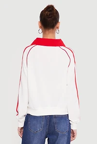 Los Angeles 13 Graphic Polo Sweatshirt