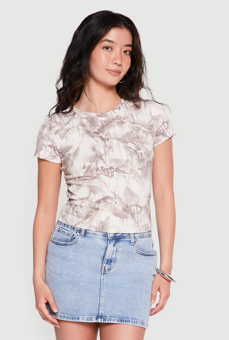 Hunter Camo Print Short Sleeve Tee