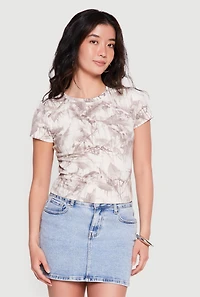 Hunter Camo Print Short Sleeve Tee