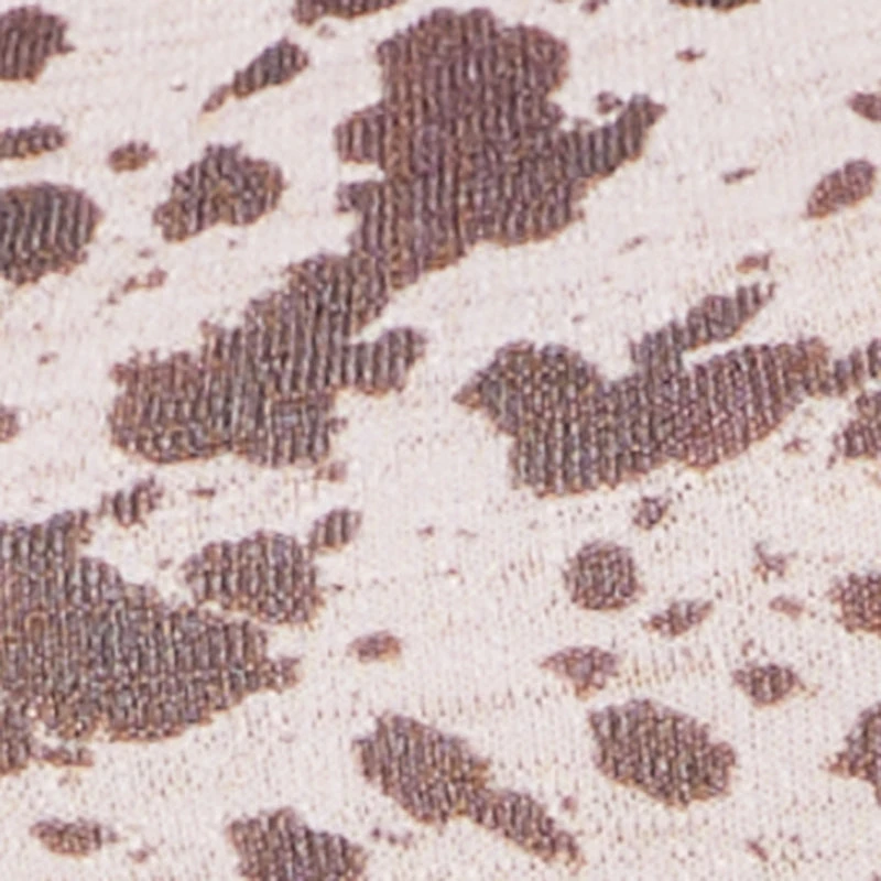 Cow Print Side Ruched Tank Top