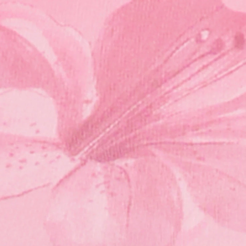 Sleeveless Floral Mesh High Neck Blouse