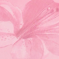 Sleeveless Floral Mesh High Neck Blouse